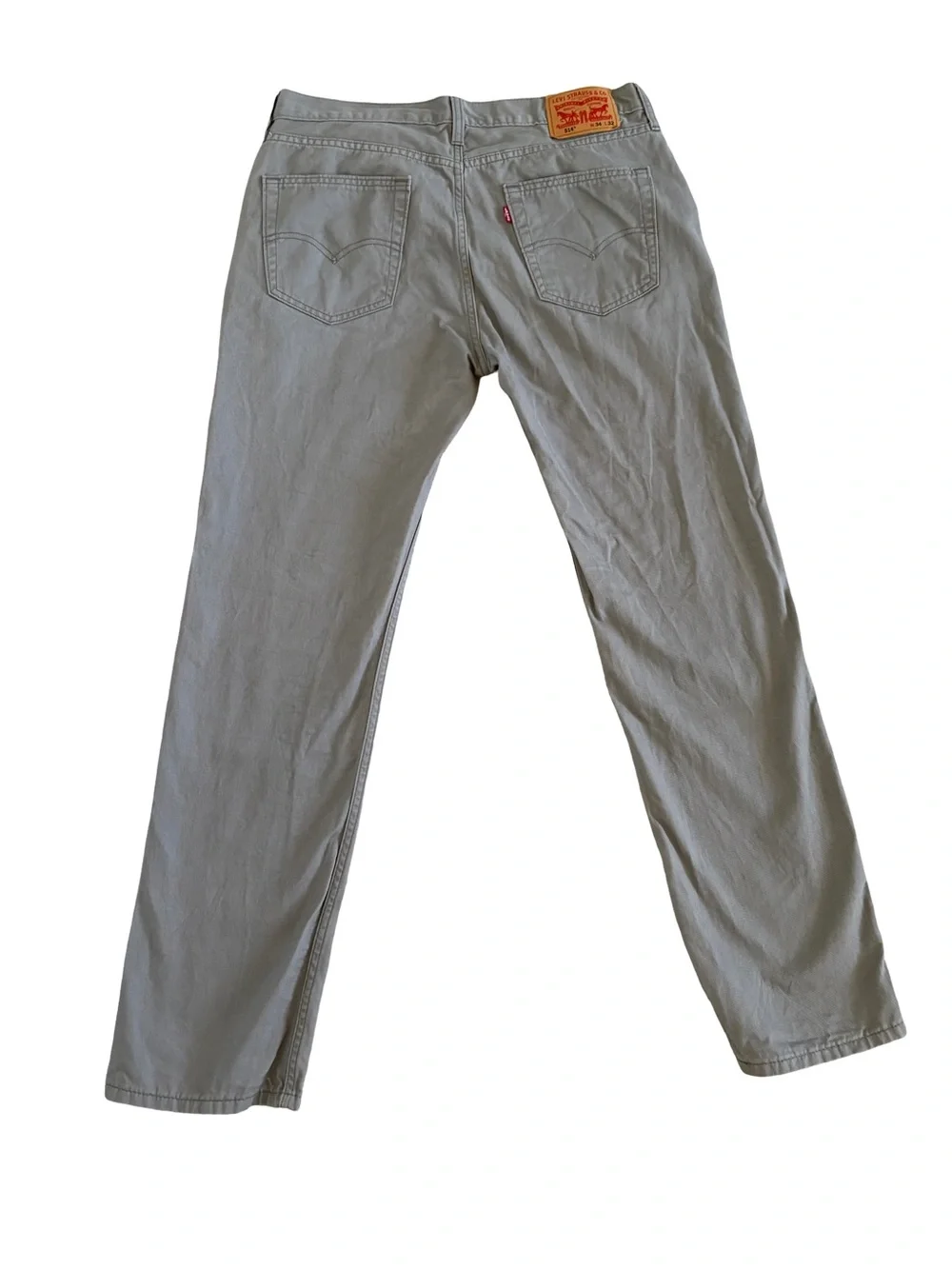 Levi's Men's Light Gray Straight Chinos